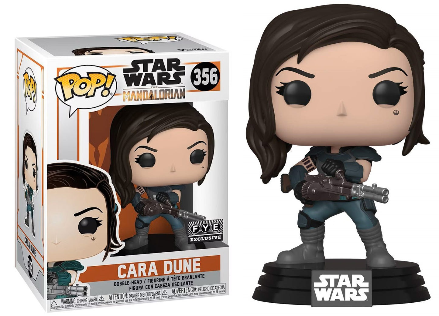 Cara Dune FYE #356 - Star Wars The Mandalorian Funko Pop!