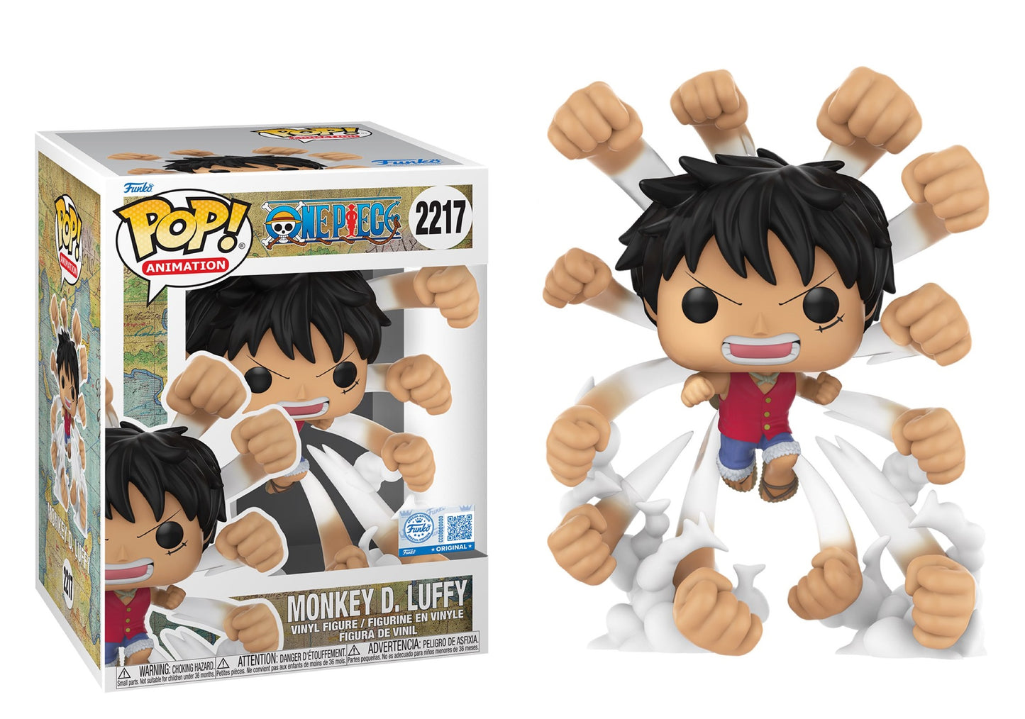 Preventa Monkey D. Luffy Gatling Gun #2217 - One Piece Funko Pop!
