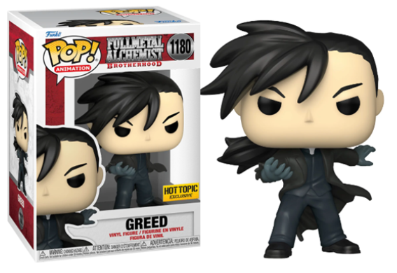 Greed HT #1180 – Full Metal Alchemist Funko Pop!