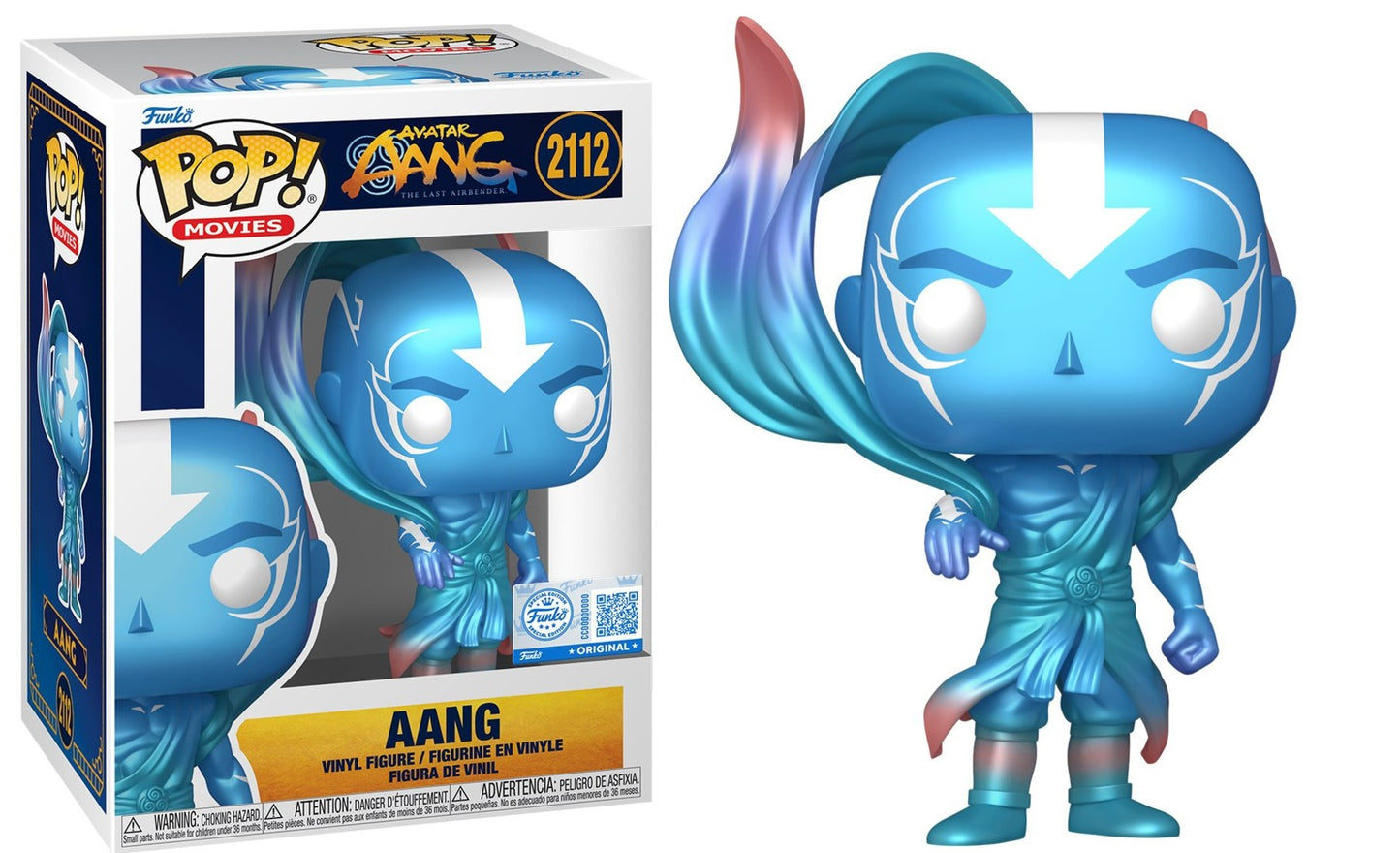 Preventa Aang Avatar State Exclusive #2112 - Avatar Aang The Last Airbender Funko Pop!