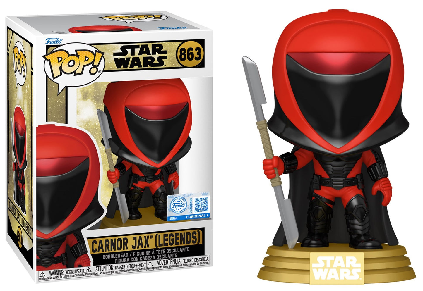 Preventa Carnor Jax Legends #863 - Star Wars Funko Pop!