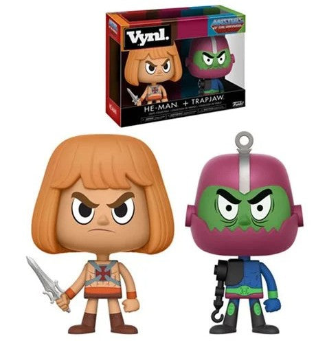 Masters of the Universe He-Man and Trap Jaw Vynl. Figure 2-Pack