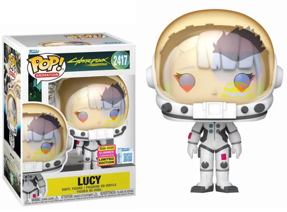 Preventa Lucy 2026 SDCC #2417 - Cyberpunk Edgerunners Funko Pop!