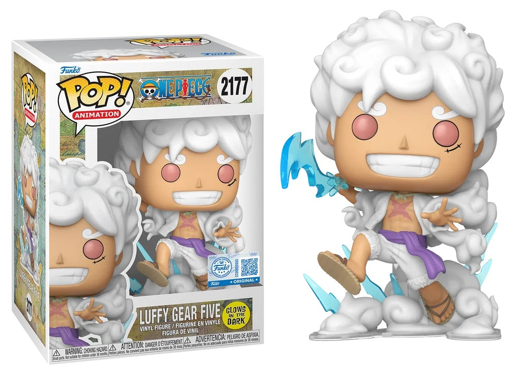 Luffy Gear Five GITD #2177 - One Piece Funko Pop!