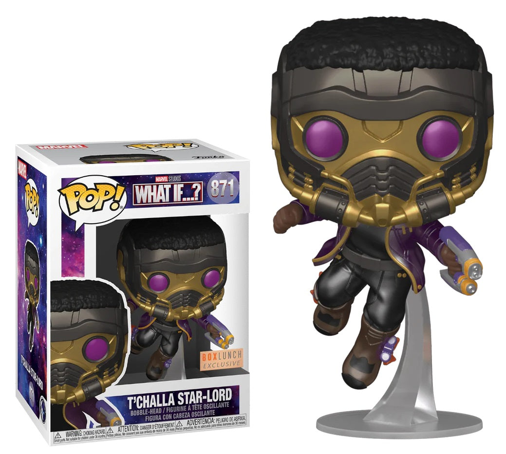 T'Challa Star Lord Box Lunch #871 - Marvel's What If...? Funko Pop!