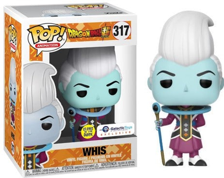 Whis GITD Galactic Toys #317 - Dragon Ball Super Funko Pop!