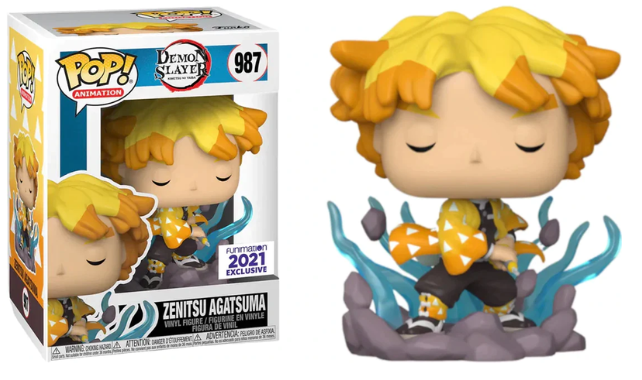 Zenitsu Agatsuna #987 Funmation 2021 – Demon Slayer Funko Pop!