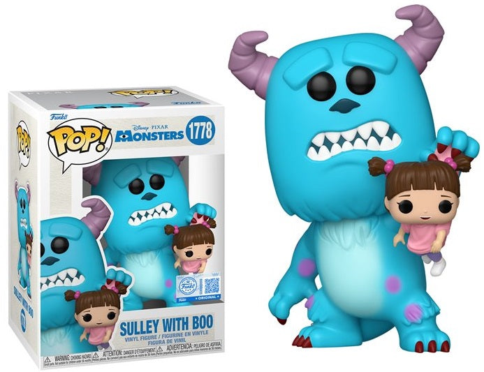 Preventa Sulley with Boo Exclusive #1778 - Disney Pixar Monster Inc Funko Pop!