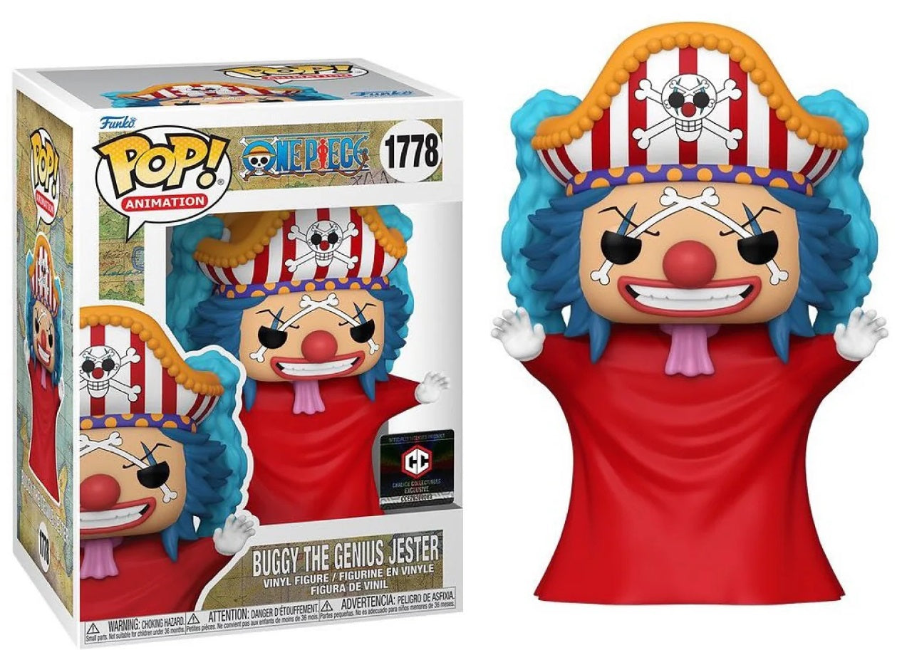 Por Encargo Buggy The Genius Jester Chalice Collectibles #1778 - One Piece Funko Pop!