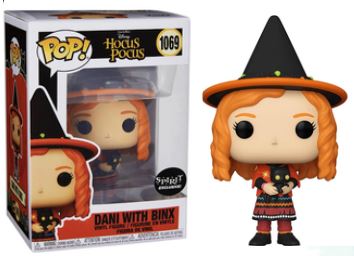 Dani with Binx Spirit Halloween #1069 - Disney's Hocus Pocus Funko Pop!