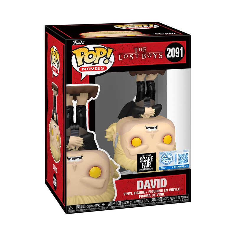 Preventa David Scare Fair Exclusive #2091 - The Lost Boys Funko Pop!