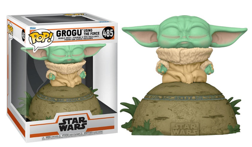 Grogu using The Force #485 - Star Wars The Mandalorian Funko Pop!