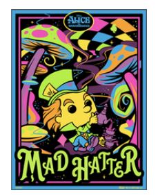 Poster Alicia - Disney Funko