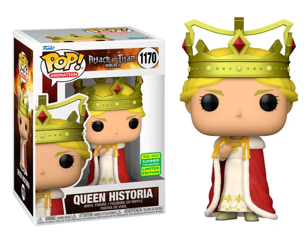 Queen Historia 2022 Summer Convention #1170 - Attack On Titan Funko Pop!