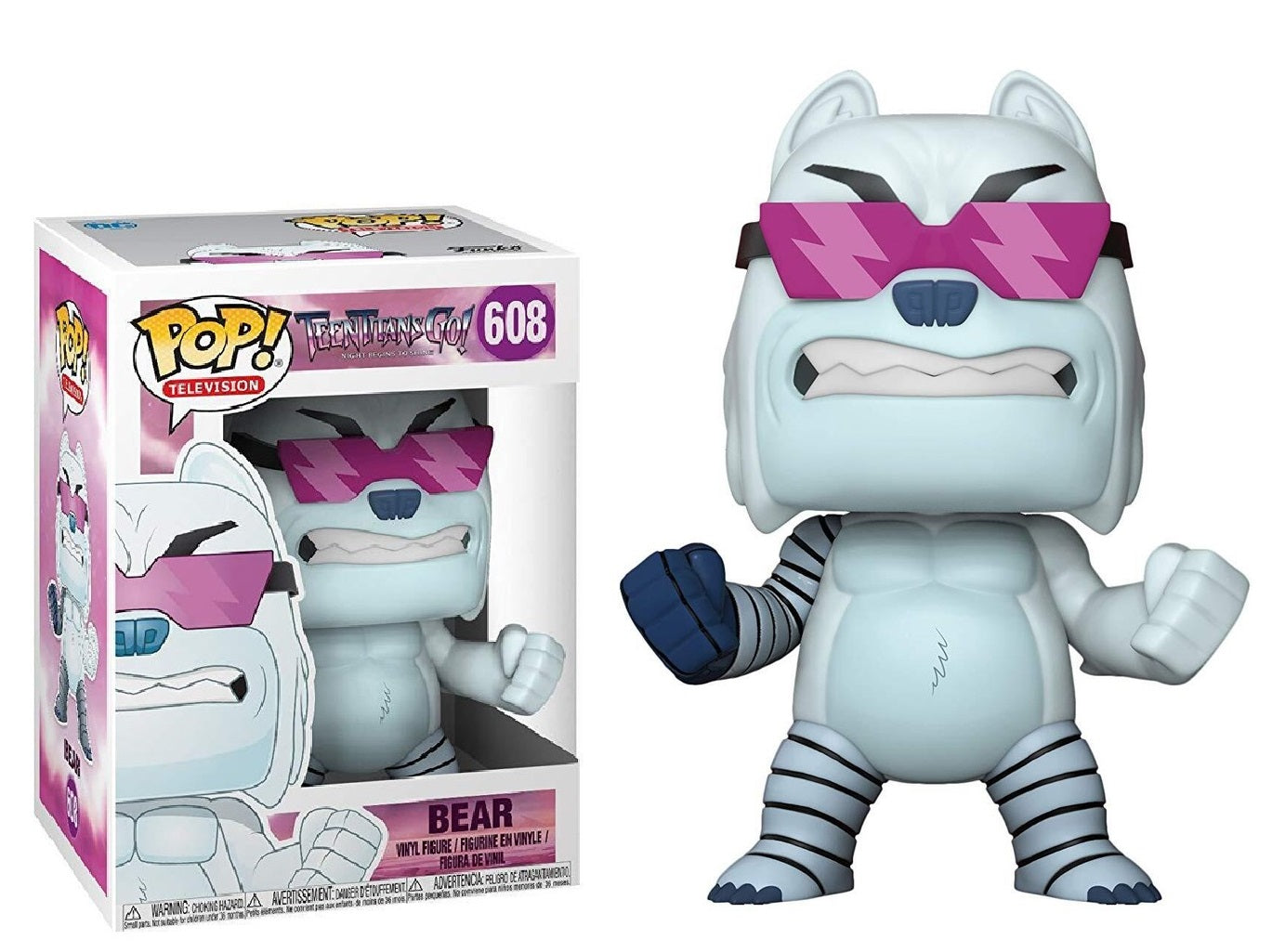 Bear #608 - DC's Teen Titans Go! Funko Pop!