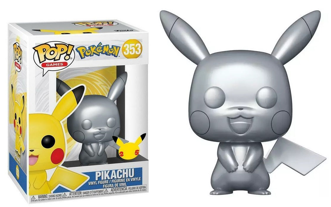 Pikachu 25th Anniversary #353 - Pokemon Funko Pop!
