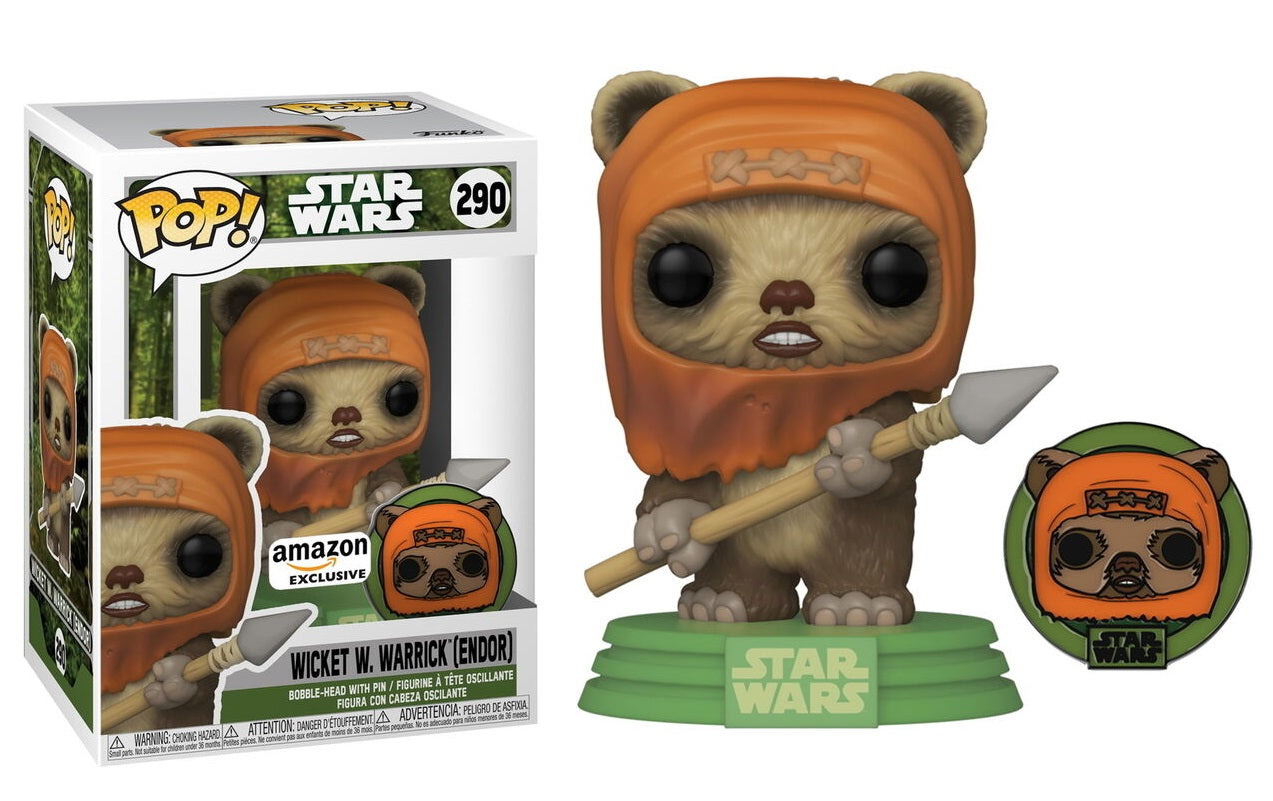 Wicket W. Warrick (Endor) Amazon #290 - Star Wars Funko Pop!