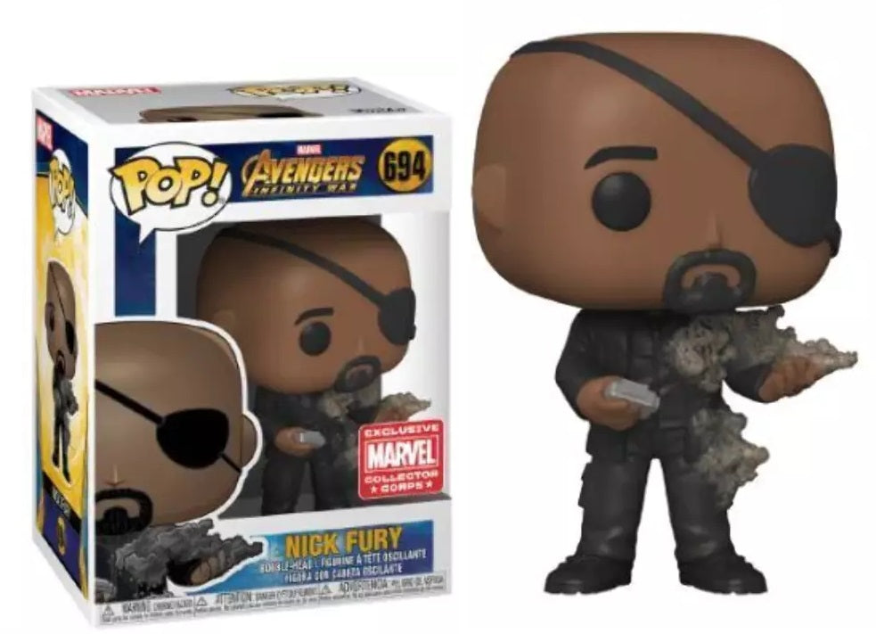 Nick Fury MCC Exclusive #694 - Marvel's Avengers Infinity War Funko Pop!