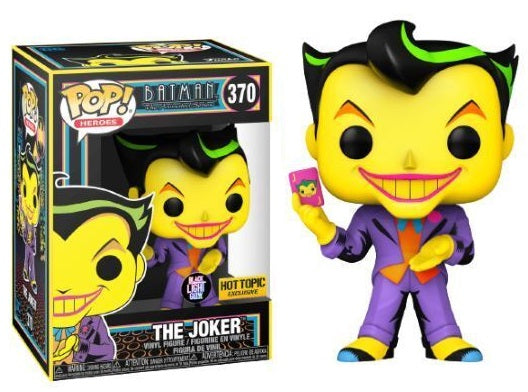 The Joker Hot Topic Blacklight #370 - DC's Batman The Animated Series Funko Pop!