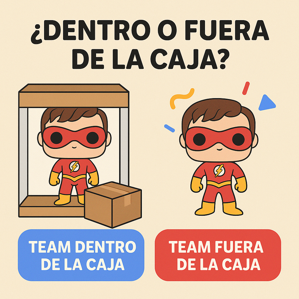 ¿Dentro o fuera de la caja? 🎁 El eterno debate entre coleccionistas de Funko Pop