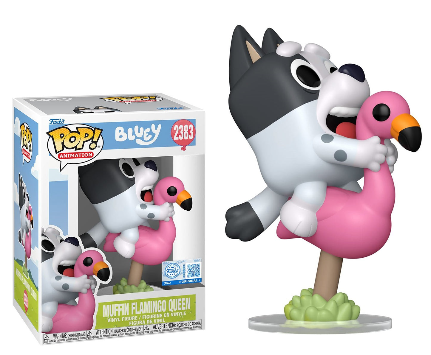 Preventa Muffin Flamingo Queen #2383 - Bluey Funko Pop!