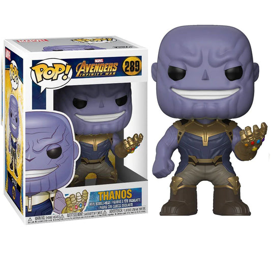 Thanos #289 - Marvel Funko Pop! Detalle en Caja