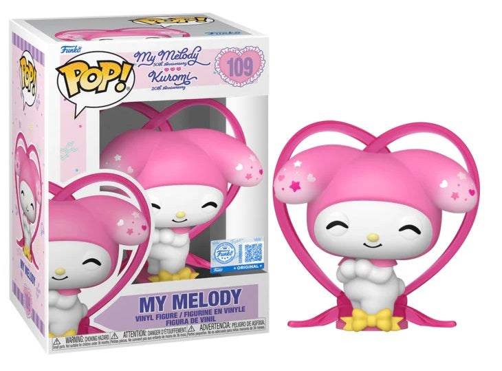 Preventa My Melody Exclusive #109 - Sanrio My Melody 50th Anniversary Funko Pop!