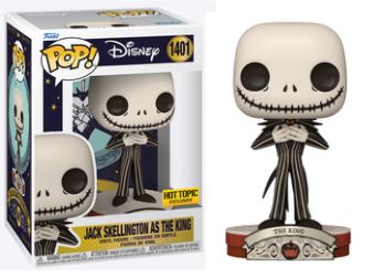 Jack Skellington as The King #1401 - Disney Funko Pop!