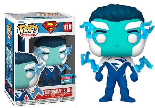 Superman Blue Fall Convention #419 – DC Universe Funko Pop!