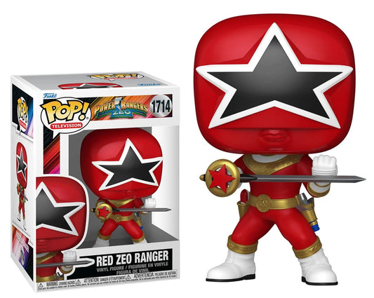 Por Encargo - Red Zeo Ranger #1714 - Power Rangers Zeo Funko Pop!
