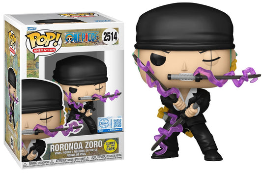 Preventa Roronoa Zoro GITD #2514 - One Piece Funko Pop!