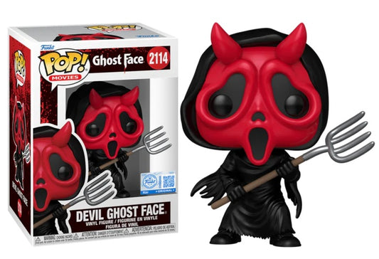 Preventa Devil Ghost Face Exclusive #2114 - Ghost Face Scream Terror Funko Pop!