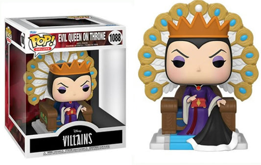 Evil Queen on Throne #1088 - Disney Villains Funko Pop!