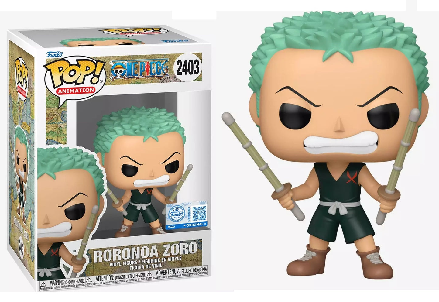 Preventa Roronoa Zoro Kid #2403 - One Piece Funko Pop!