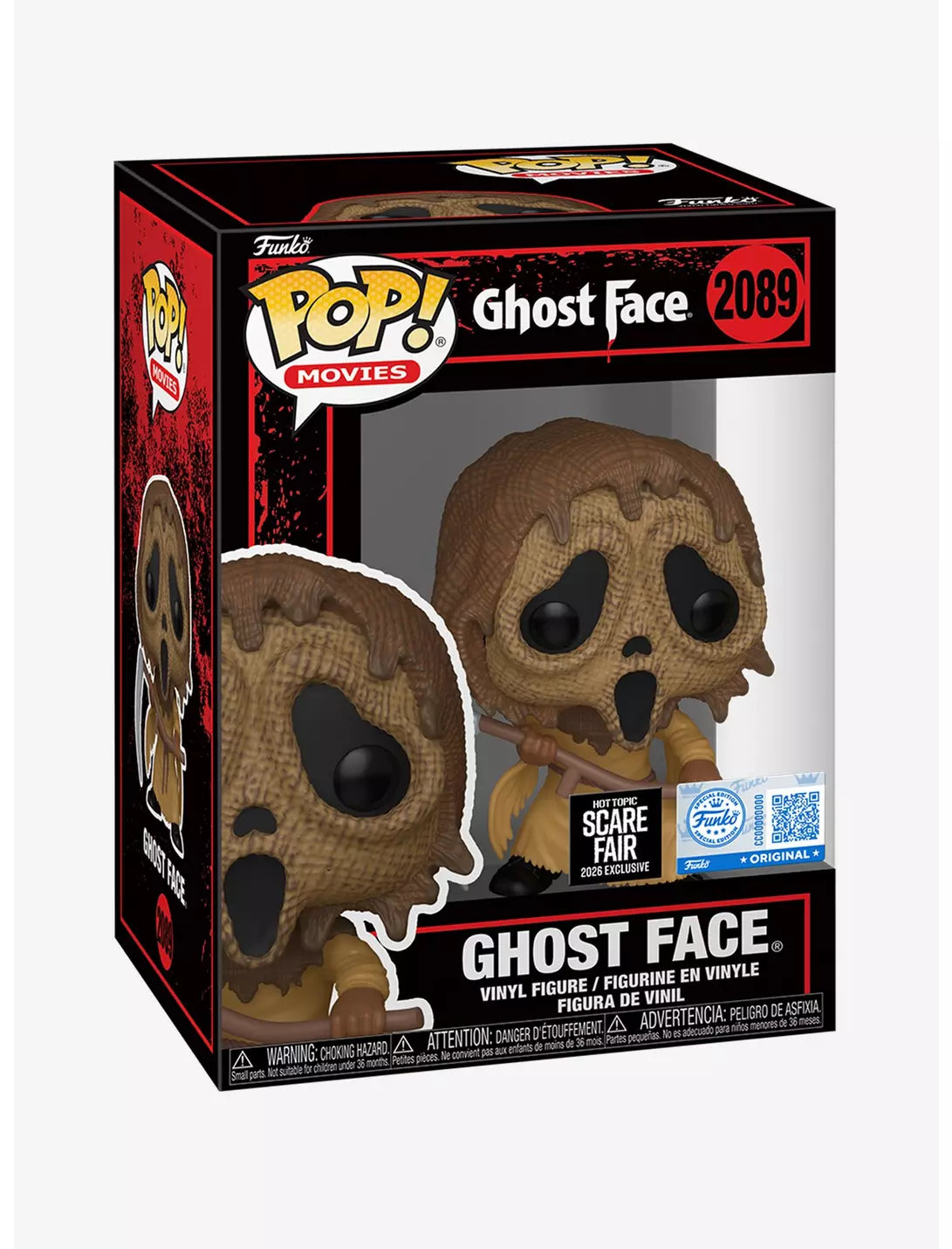 Preventa Ghost Face Scare Fair Exclusive #2089 - Ghost Face Funko Pop!