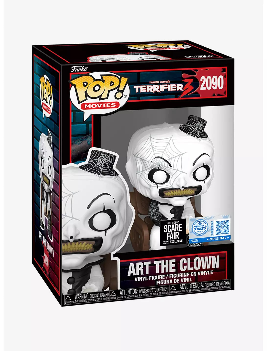 Preventa Art The Clown Scare Fair Exclusive #2090 - Terrifier 3 Funko Pop!