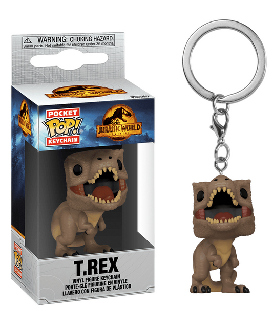 Llavero T.Rex - Jurassic World Keychain Pop!