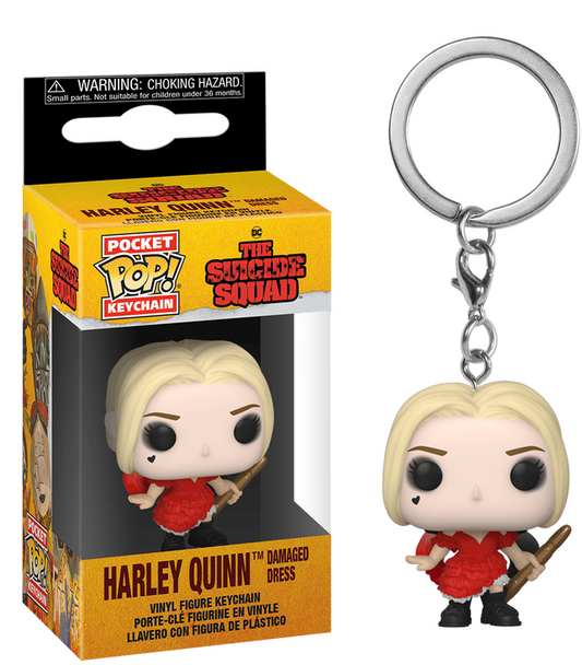 Llavero Harley Quinn - DC Universe The Suicide Squad Keychain Pop!