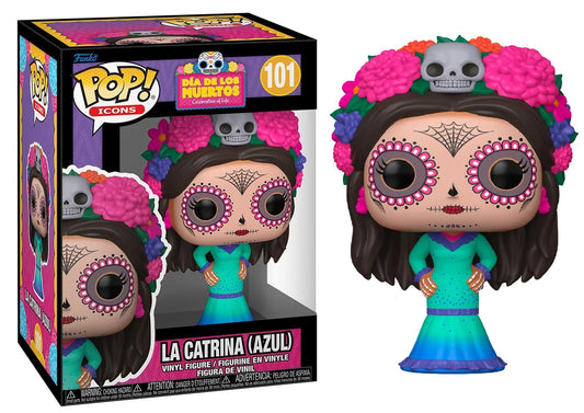 Preventa La Catrina (Azul) #101 - Dia de los Muertos Funko Pop!
