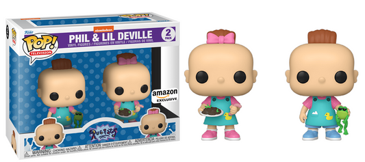 Preventa Phil & Lil DeVille Amazon #2Pack - Rugrats Funko Pop!