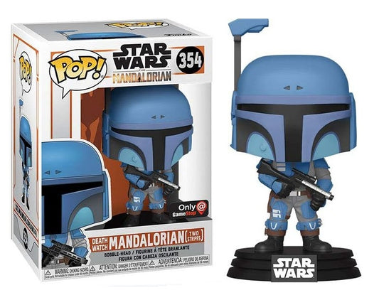 Death Watch Mandalorian Two Stripes Gamestop #354 - Star Wars Funko Pop!