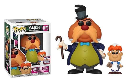 Walrus and The Carpenter 2021 Summer Convention #1070 - Disney's Alice in Wonderland (Alicia en el Pais de las Maravillas) Funko Pop!