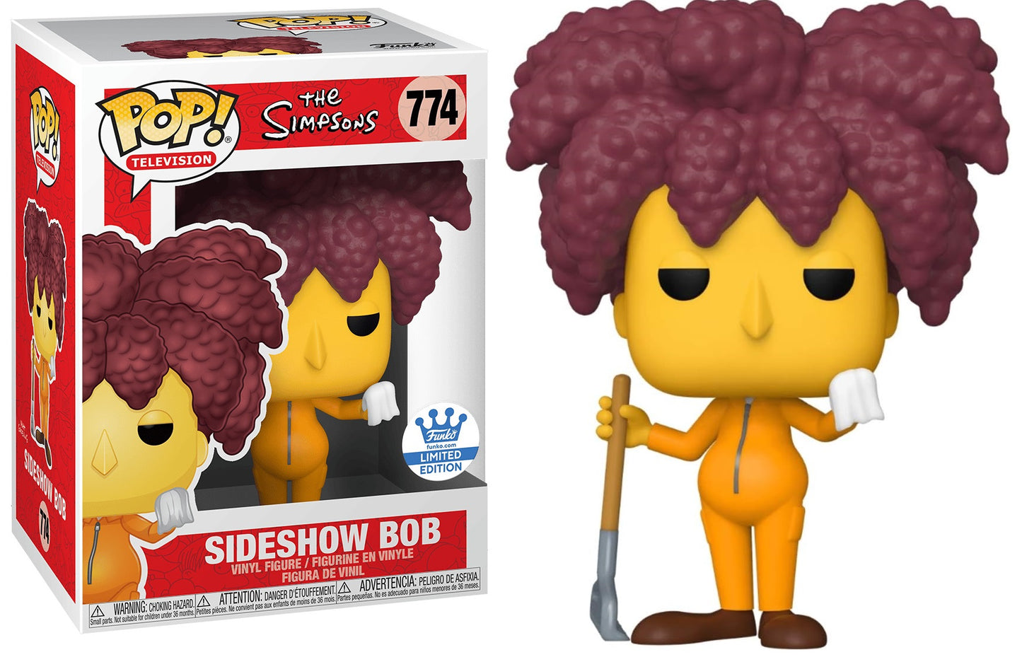 Sideshow Bob (Bob Patiño) Funko Shop #774 - The Simpsons Funko Pop!
