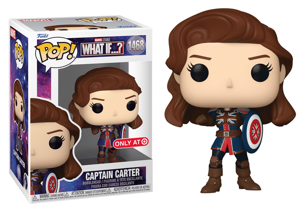 Preventa Captain Carter Target #1468 - What If... Funko Pop!