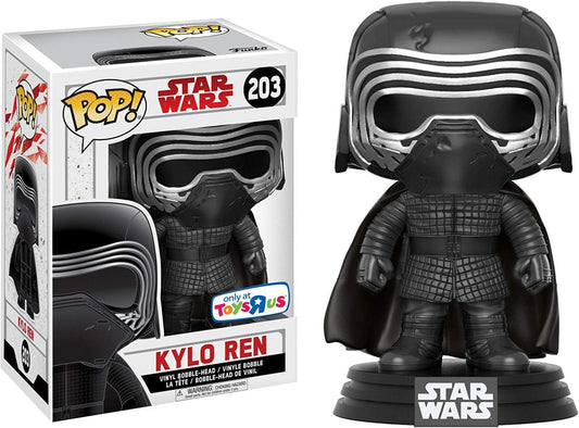 Kylo Ren Toys R Us #203 - Star Wars Funko Pop! Detalle en caja