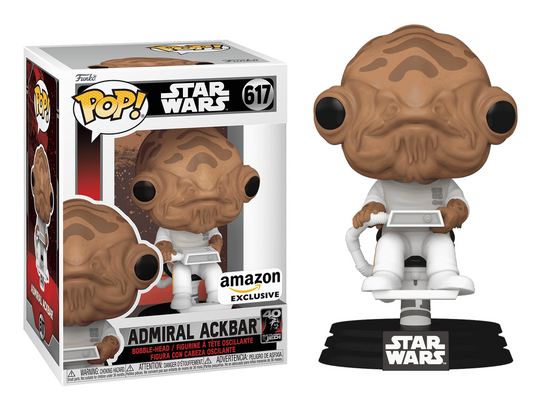 Preventa Admiral Ackbar Amazon #617 - Star Wars Funko Pop!