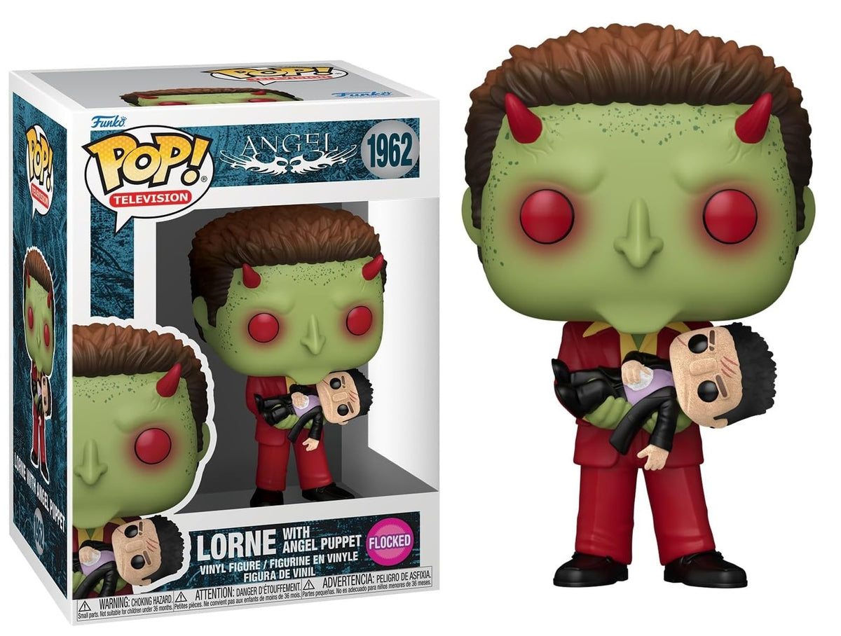 Preventa Lorne with Angel Puppet Flocked #1962 - Angel Funko Pop!