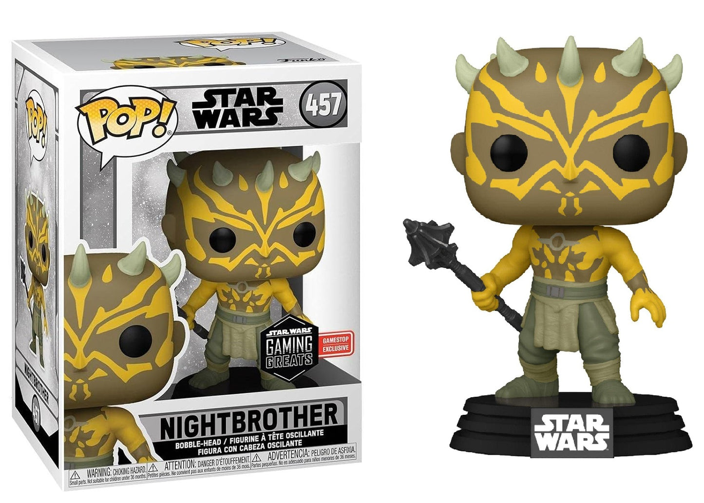 Nightbrother Gamestop #457 - Star Wars Jedi Fallen Order Funko Pop!