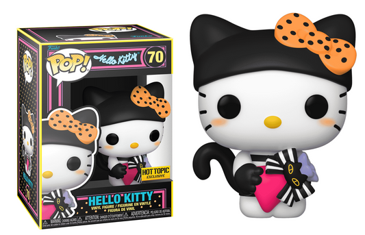 Preventa Hello Kitty Hot Topic Blacklight #70 - Sanrio Funko Pop!