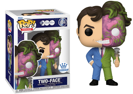 Two-Face Funko Shop #484 - DC Universe Warner 100 Funko Pop!